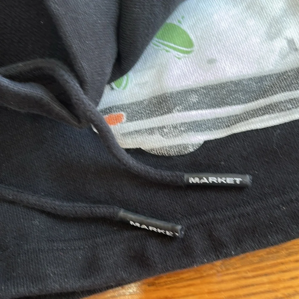 Market Exotic Imports drawstring fleece shorts.Size Medium. Pockets. Car graphic